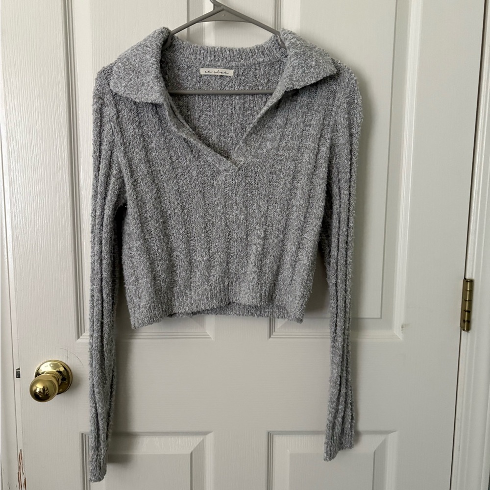 Et Clet Gray Women's Sweater